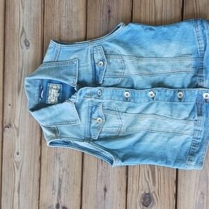 YMI Jeans youth girls stretch vest size L